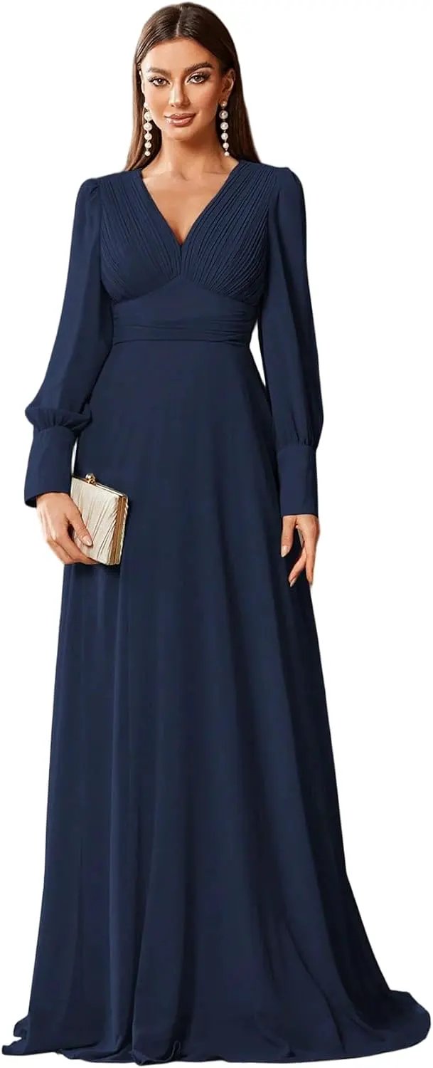 Boho Floral Long Sleeve Tiered Maxi Dress