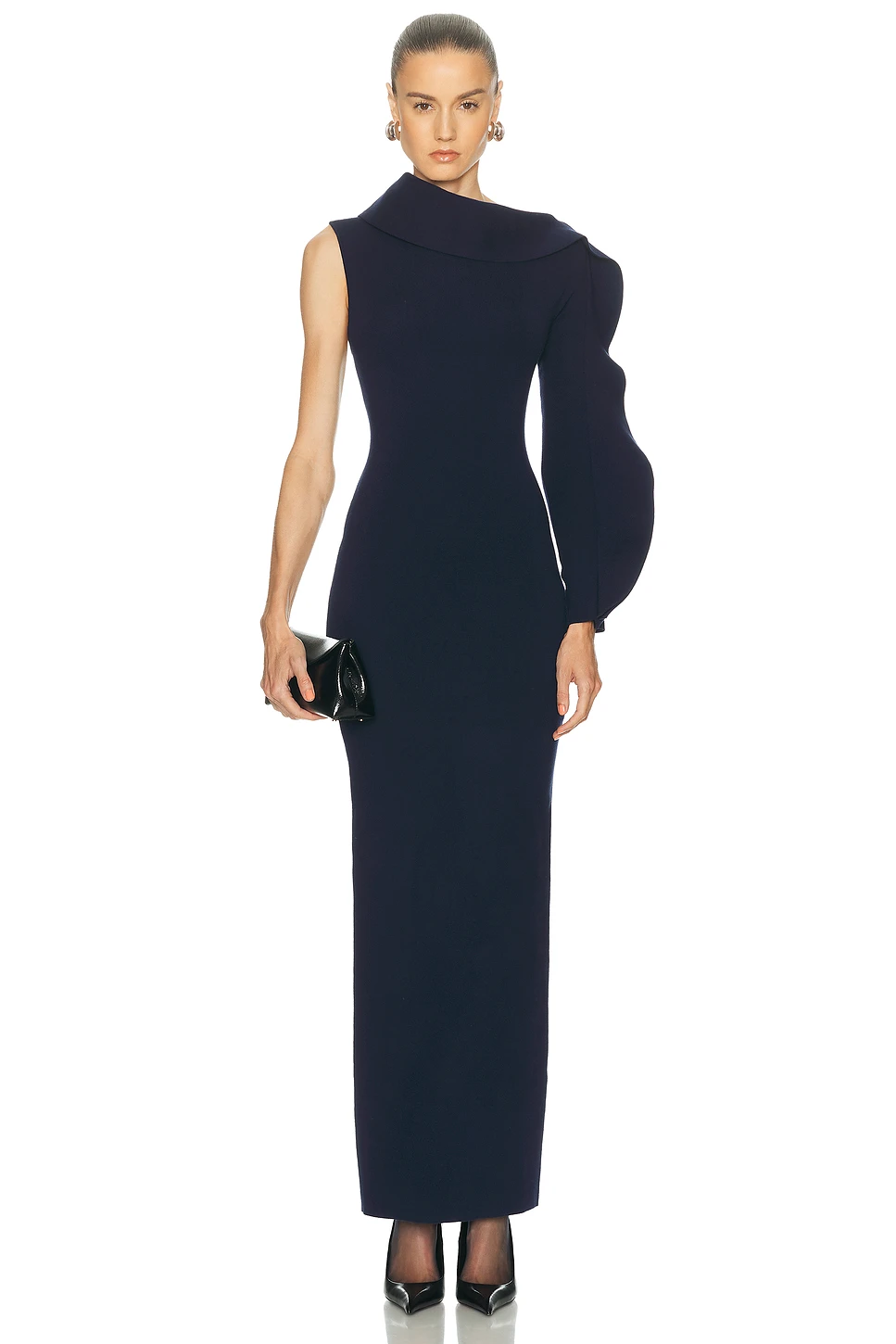 Compact Knit Bodycon Maxi Dress