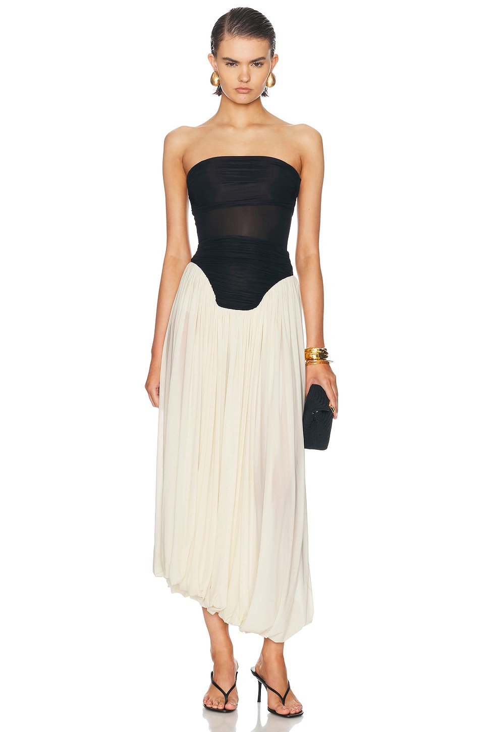 Lux Ruffle Knit Maxi Dress - Ruffle Knit Maxi for OEM