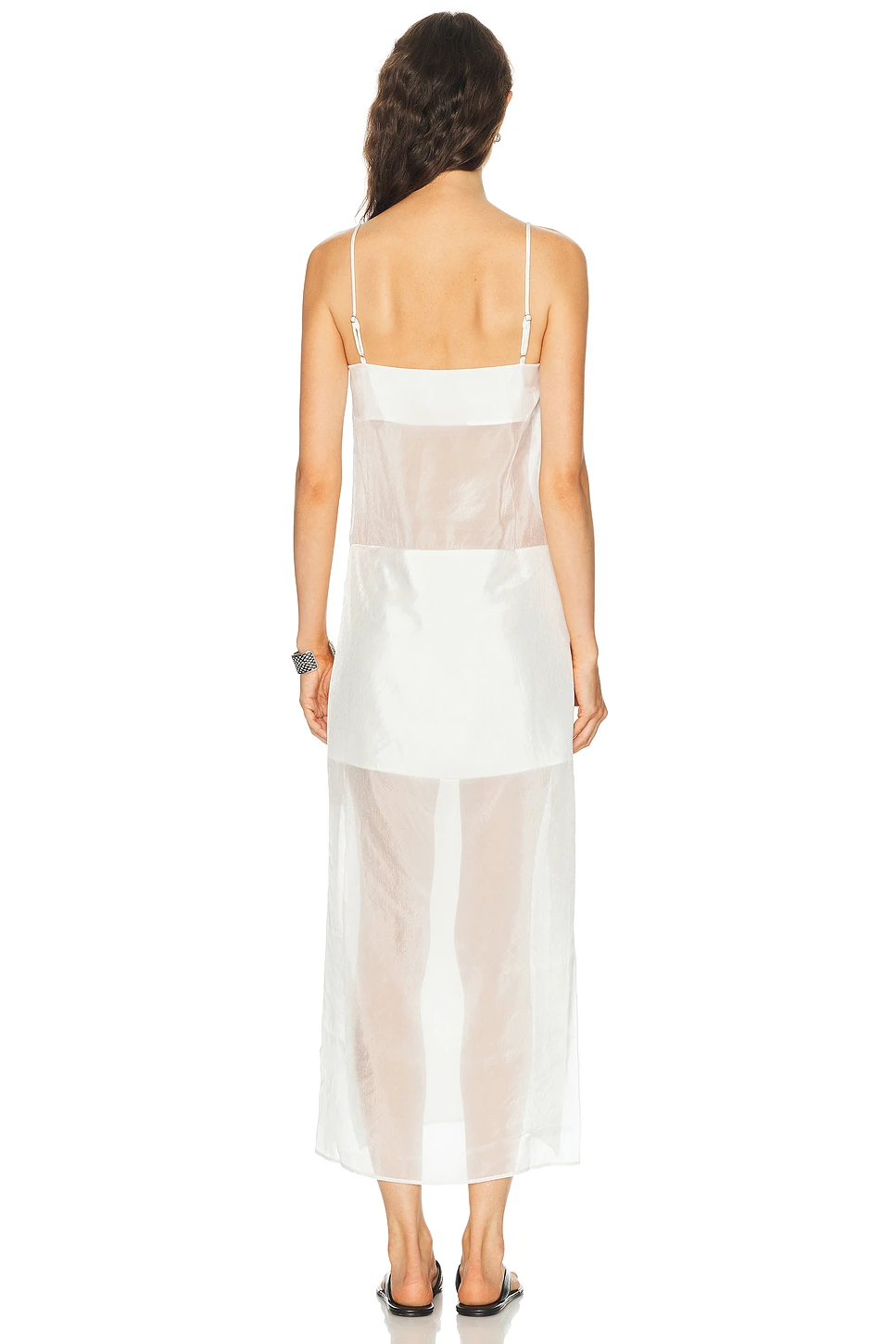Silk Chiffon Maxi Dress
