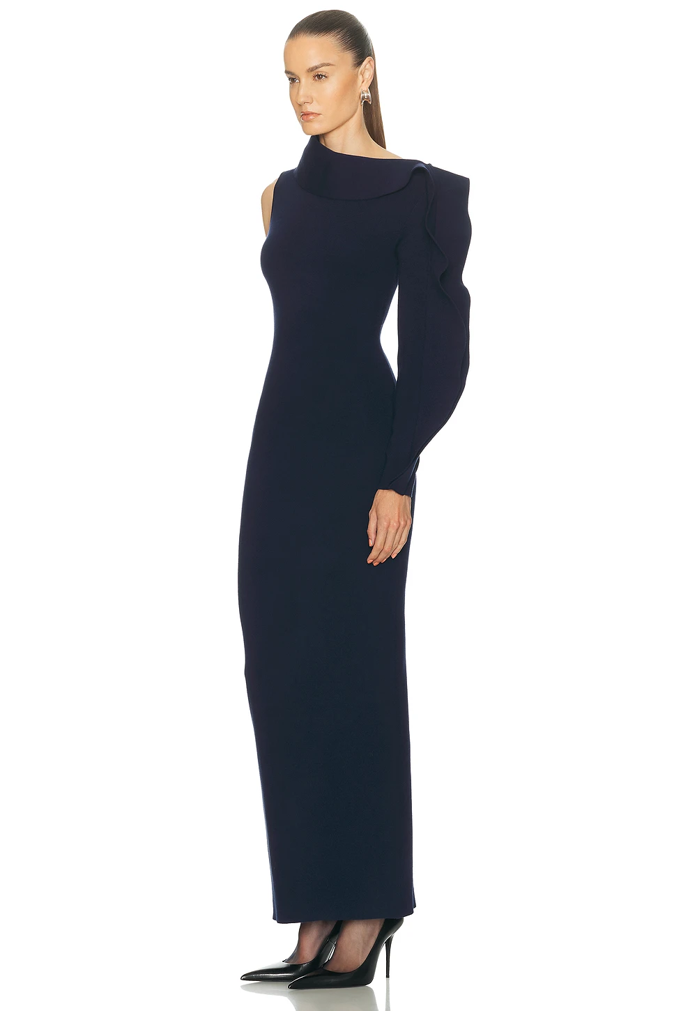 Compact Knit Bodycon Maxi Dress