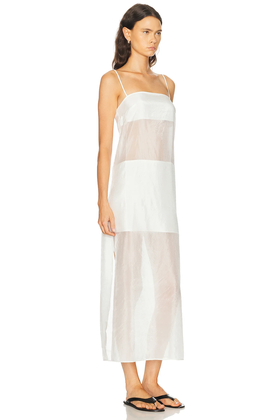 Silk Chiffon Maxi Dress