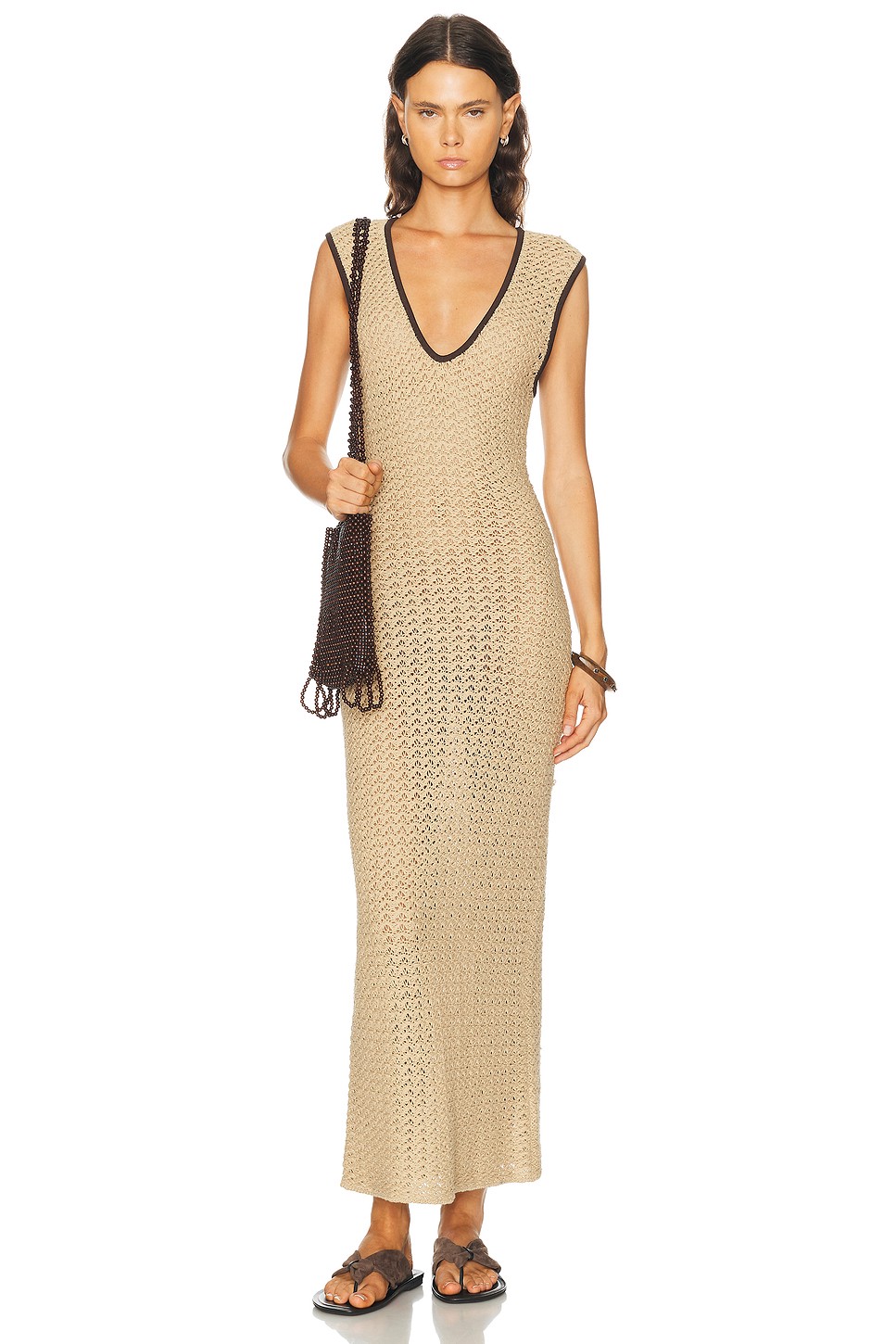 Ellinor Raffia Knit Dress - Raffia Knit Dress for OEM