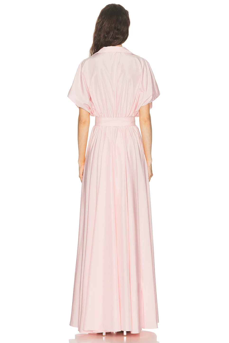 Super Oversized Shirt Flared Gown