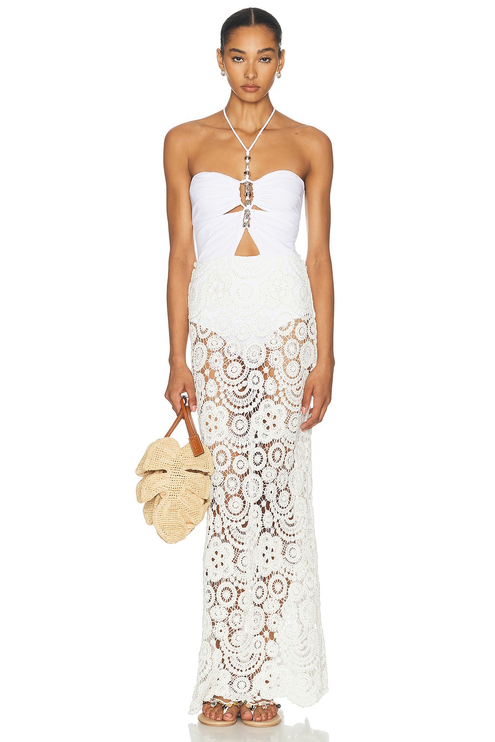 Gal Embroidered Lace Bodysuit Dress - Lace Bodysuit Maxi for OEM