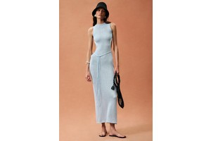 Tie Back Maxi Knit Dress - Fully Fashion Knit Dress for OEM