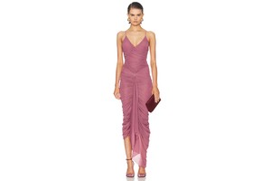 Mater Asymmetrical Ruffle Maxi - Ruffle Jersey Maxi for OEM