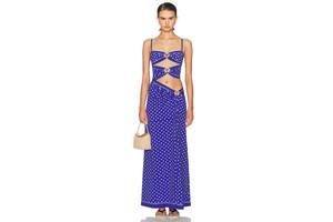 Bandana Ruched Orbit Split Maxi - High Stretch Hardware Maxi for OEM