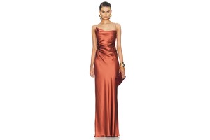 Cowl Bias Silk Gown - Bias Cut Silk Gown for OEM