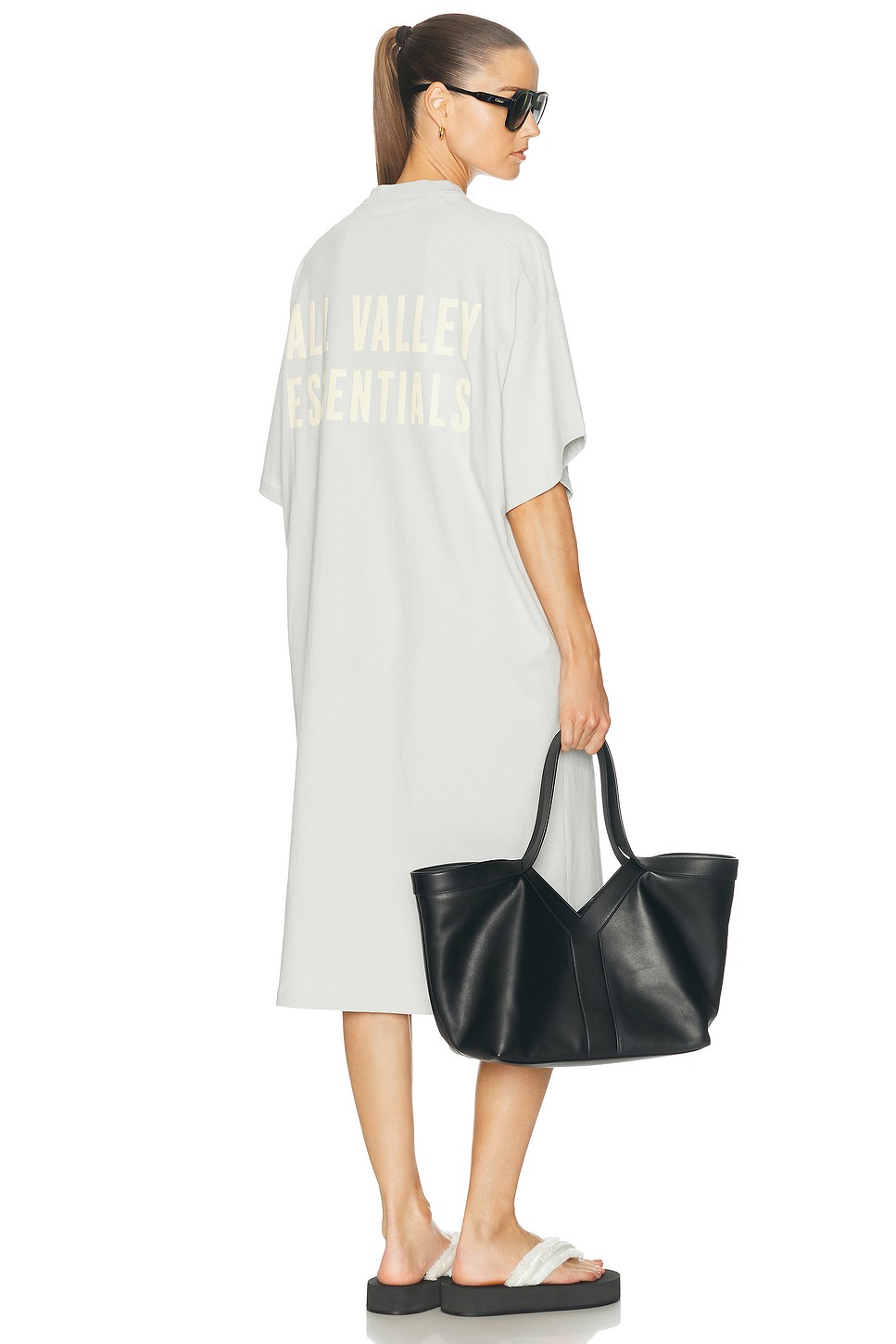 Long Cotton Jersey T-Shirt Dress - Cotton Jersey Tee Dress for OEM