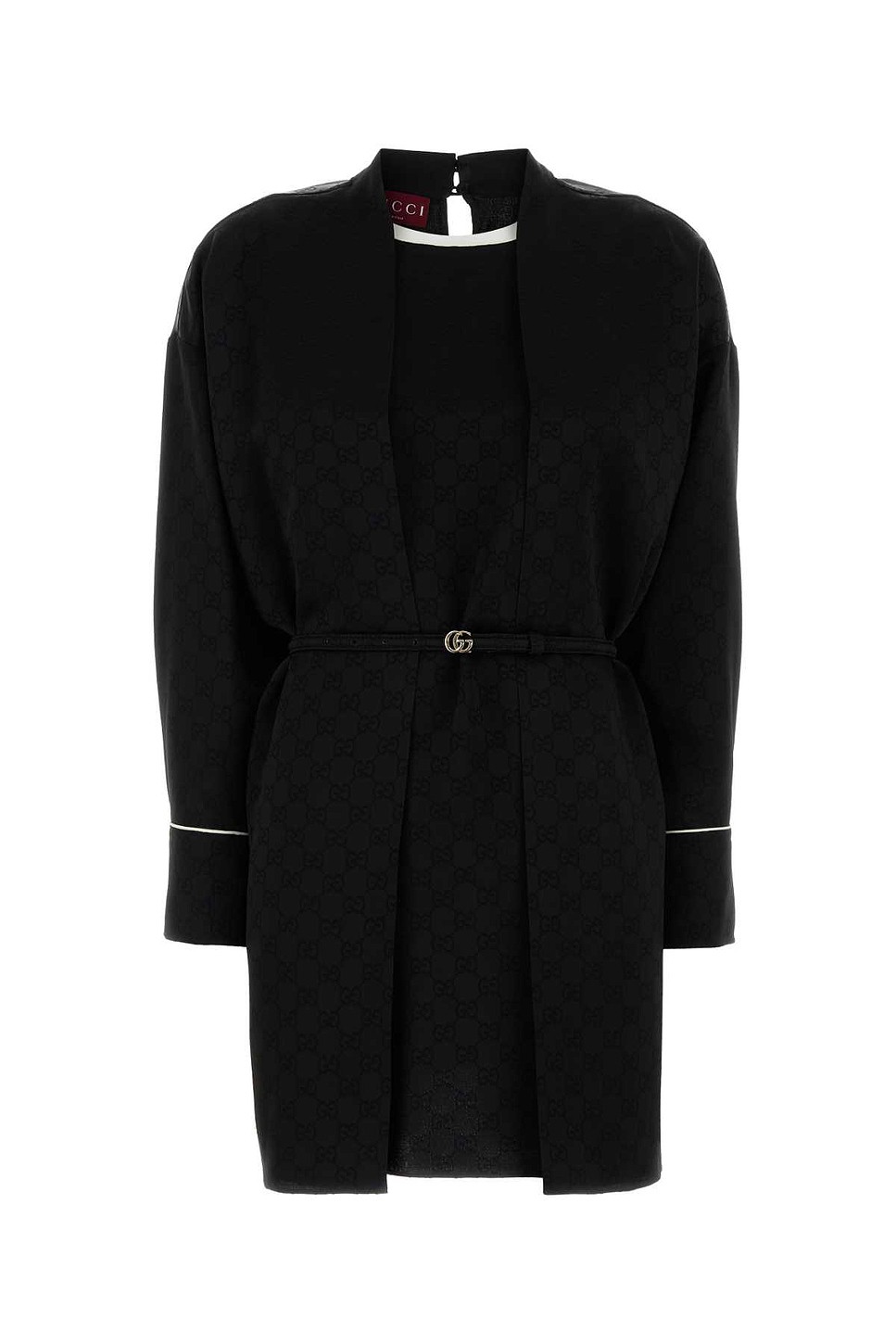 Viscose Acetate Crepe Dress - Belted Waist Crepe Dress for OEM