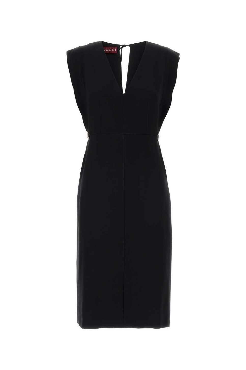 Acetate Viscose Crepe Dress - Black Crepe Dress for OEM