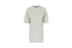 Grey Cotton T-Shirt Dress - Cotton T-Shirt Dress for OEM