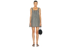 French Linen Shift Dress - Belted Linen Shift for OEM
