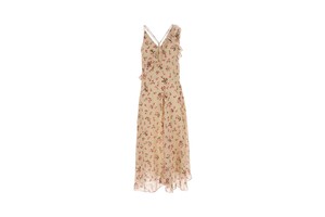 Floral Viscose Printed Dress - Printed Viscose Dress for OEM