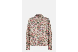 Floral Organic Cotton Shirt - Archive Print Boxy for OEM