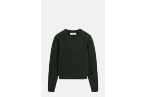 Dark Green Merino Slim Jumper - Fine Gauge for OEM
