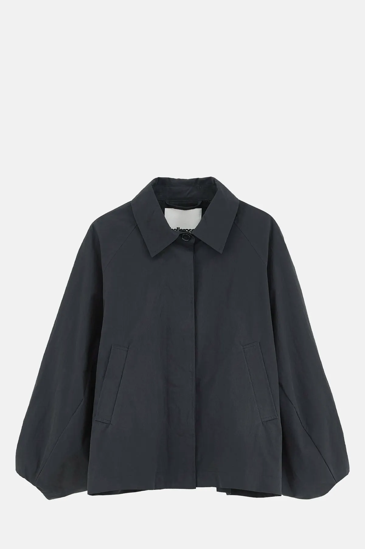 Batwing Sleeve Mackintosh Style Short Jacket - OEM