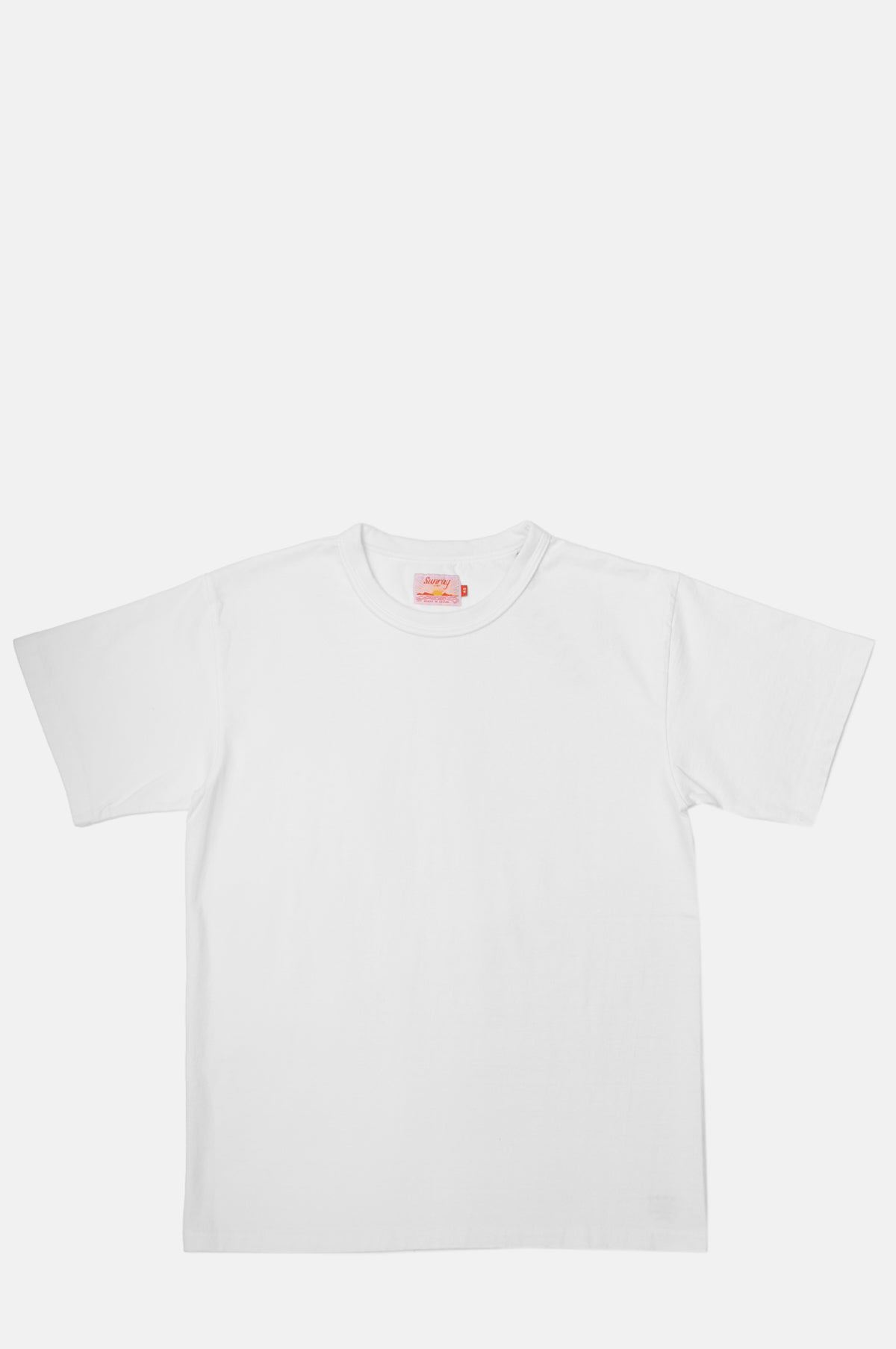 Off White Loopwheel Short Sleeve T-Shirt - OEM