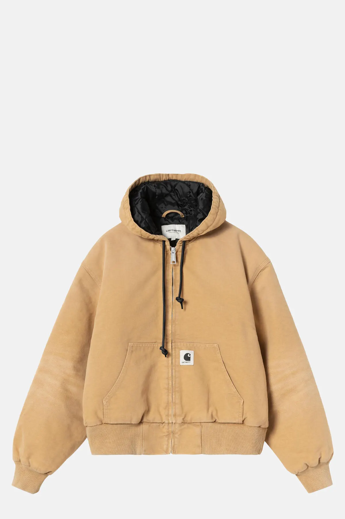 Dusty Brown Quilted 13.5oz Denim Active Jacket - OEM
