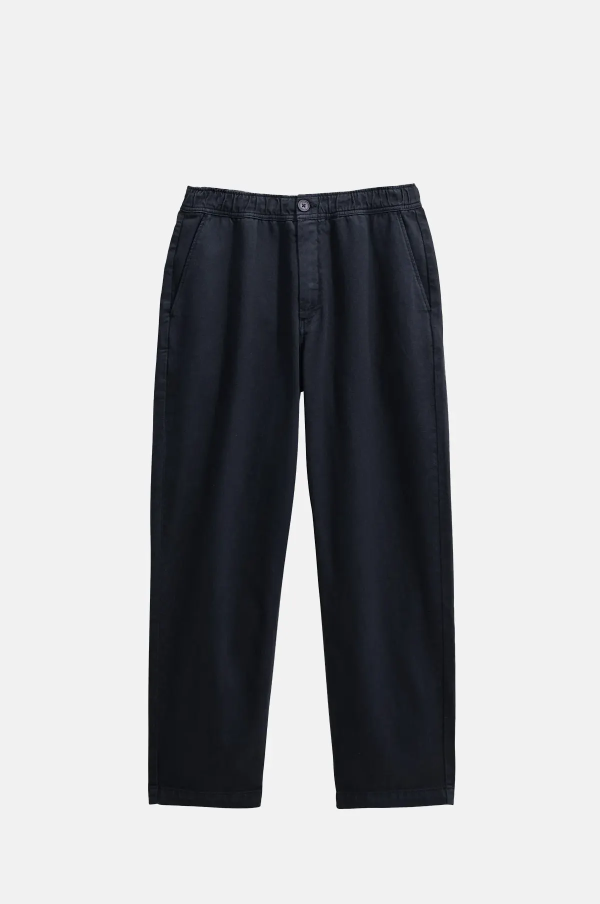 Navy Organic Cotton Tapered Trouser - OEM