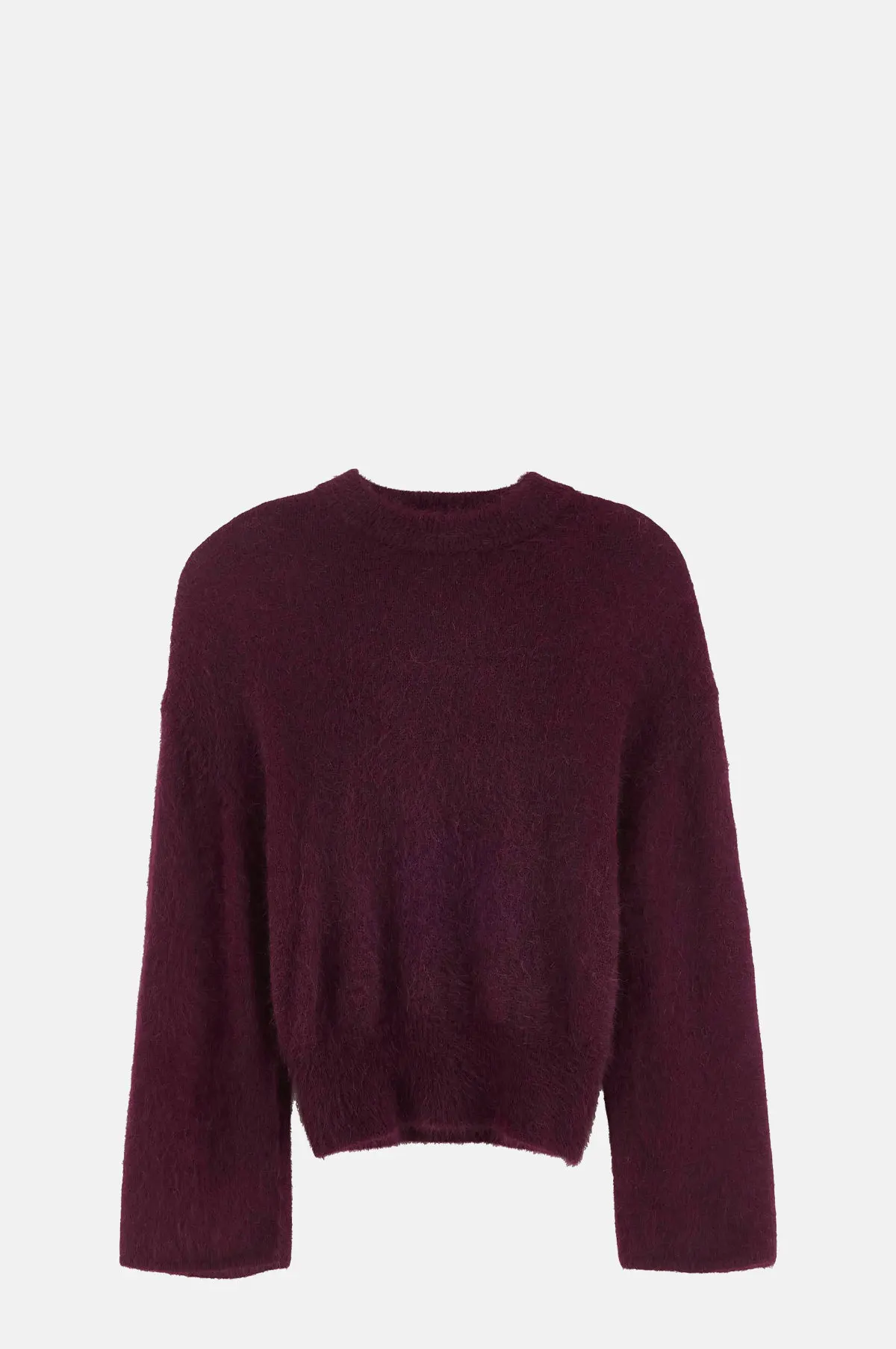 Brushed Angora Blend Relaxed Knit - OEM