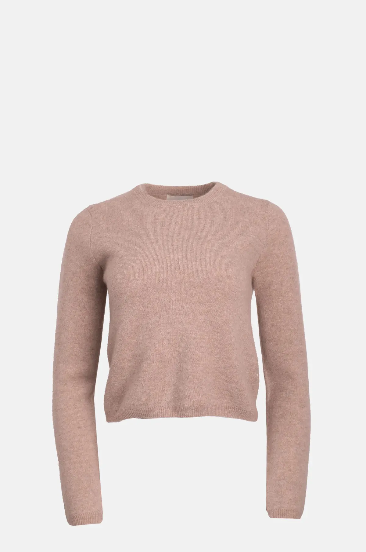 Almond Rice Cashmere Stretch Crew Jumper - OEM