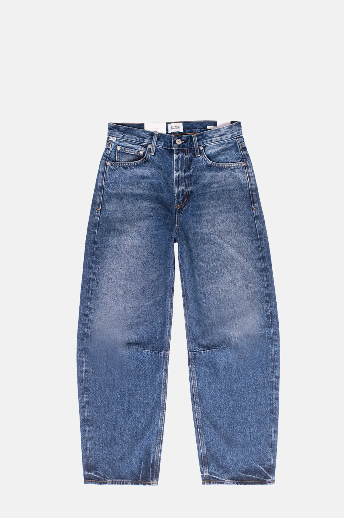 Faded Indigo Rigid Barrel Leg Jean - OEM