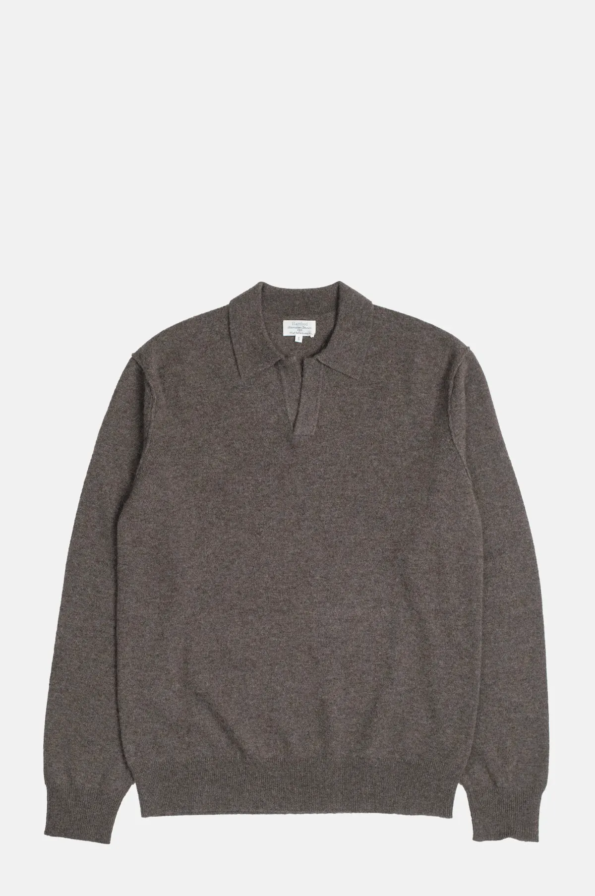 Wool Cashmere Blend Polo Neck Pullover - OEM