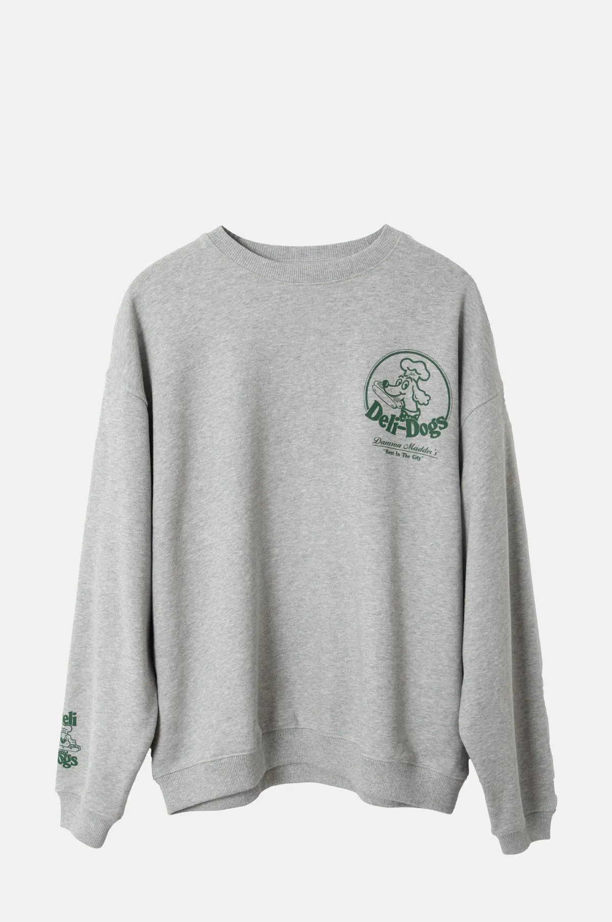 Oversized Fleece Lined Graphic Sweatshirt - OEM