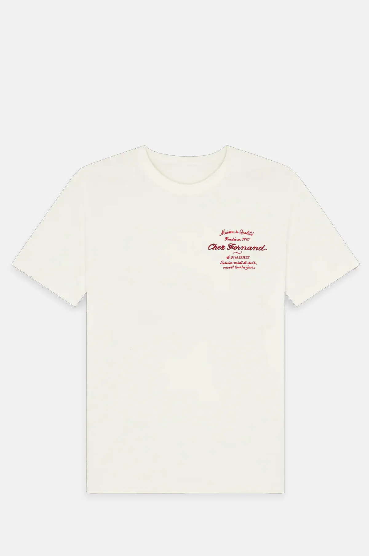 Cotton Graphic Print Crewneck T-Shirt - OEM