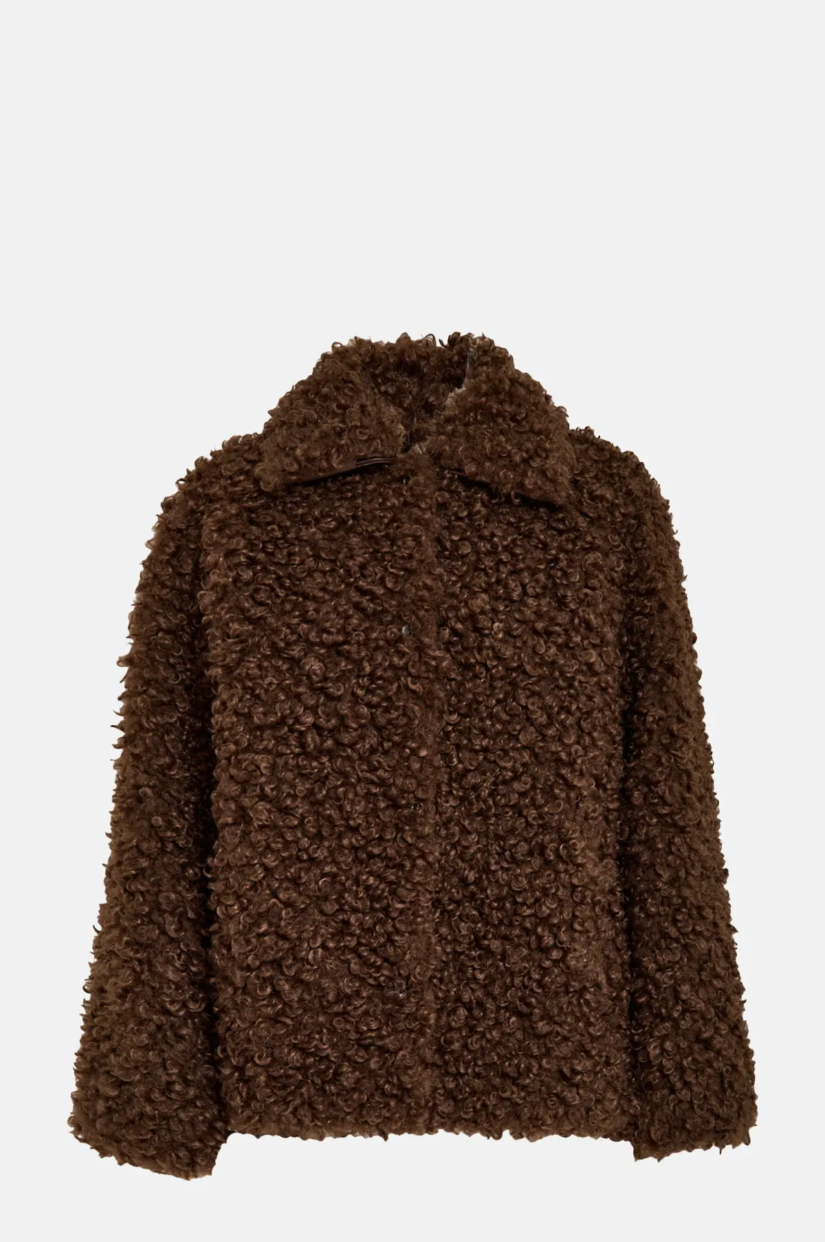 Boxy Faux Fur Jacket - OEM