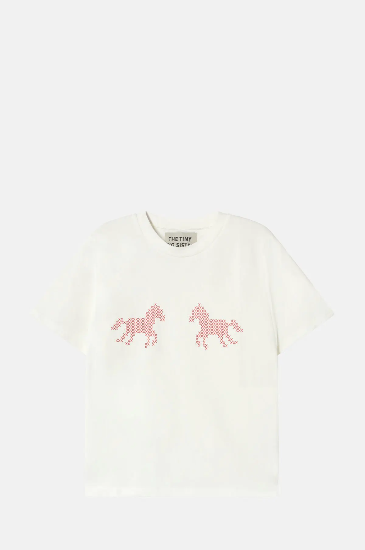 Off White Horses Graphic Relaxed Tee - OEM