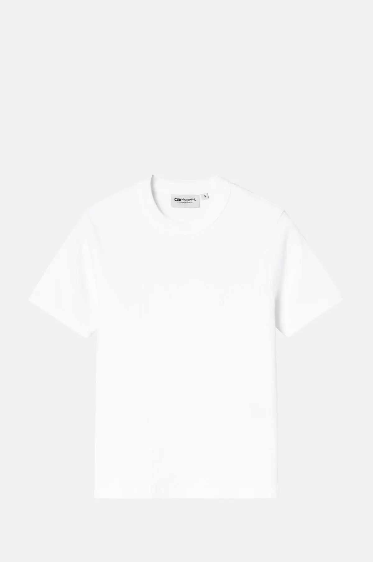 White Ribbed Slim Fit Baby Tee - OEM