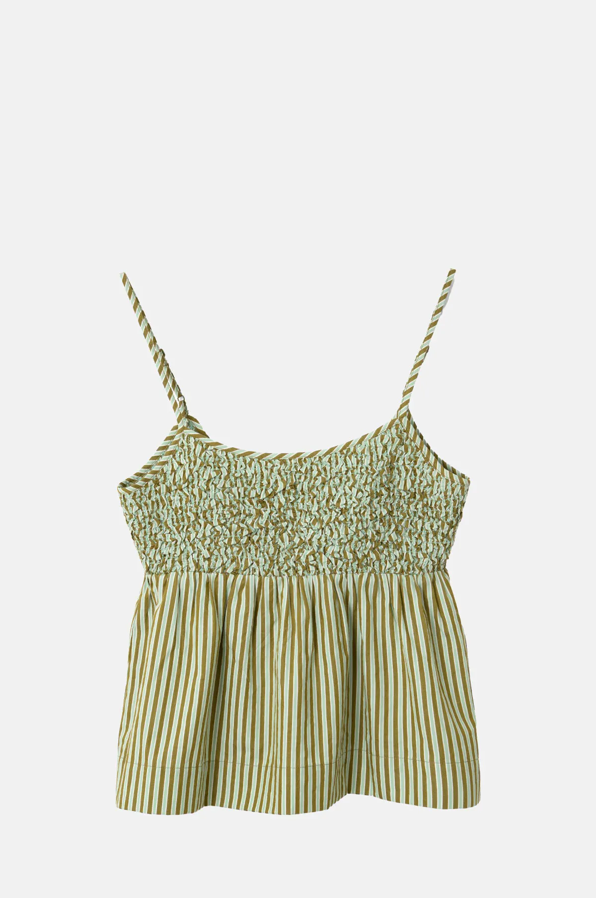 Smocked Stripe Cami Top - OEM