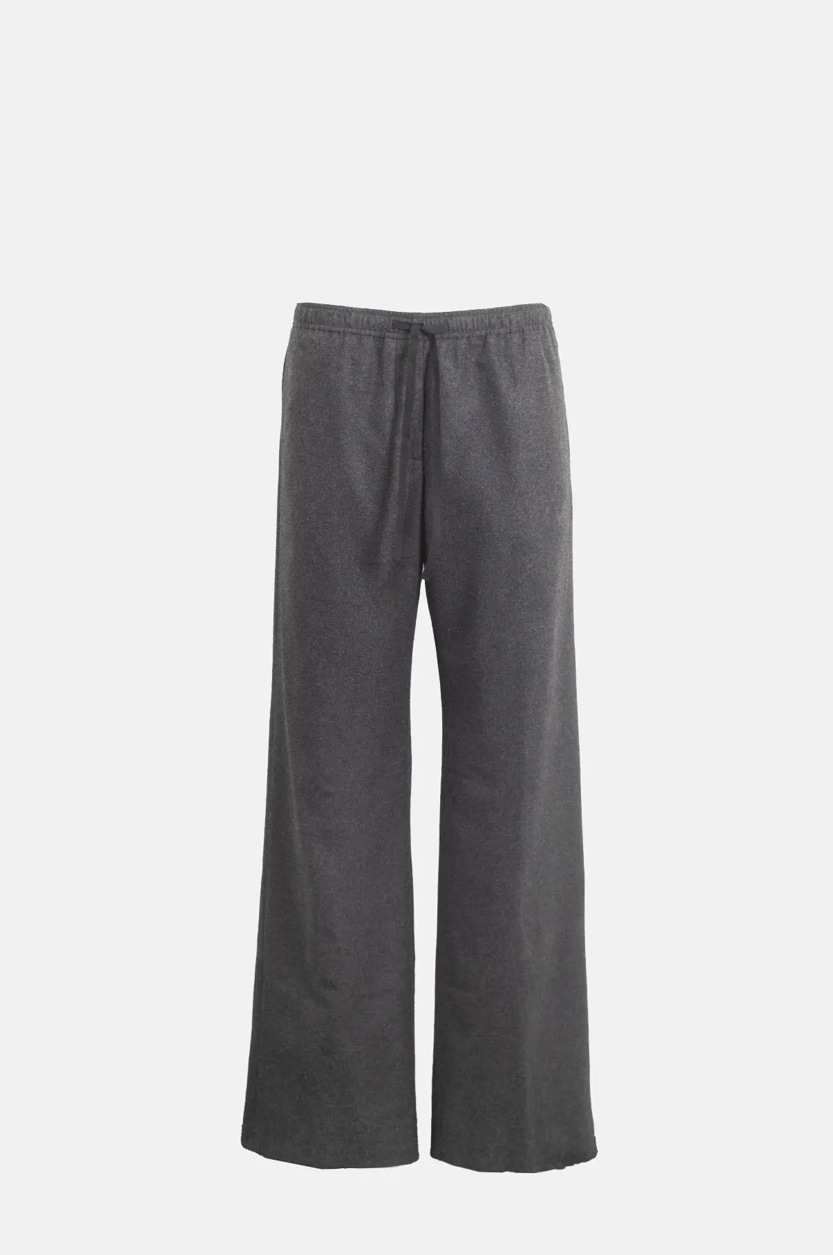Wool Flannel Wide Leg Trouser - OEM
