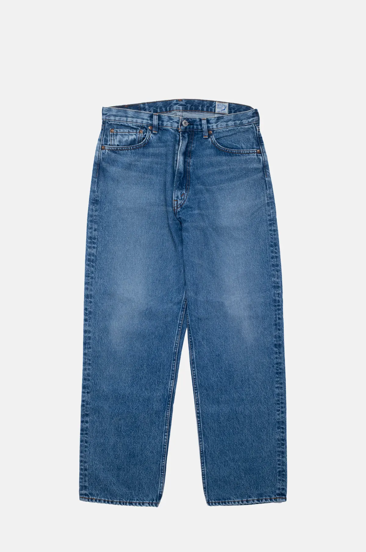Relaxed Tapered Selvedge Denim Jeans - OEM