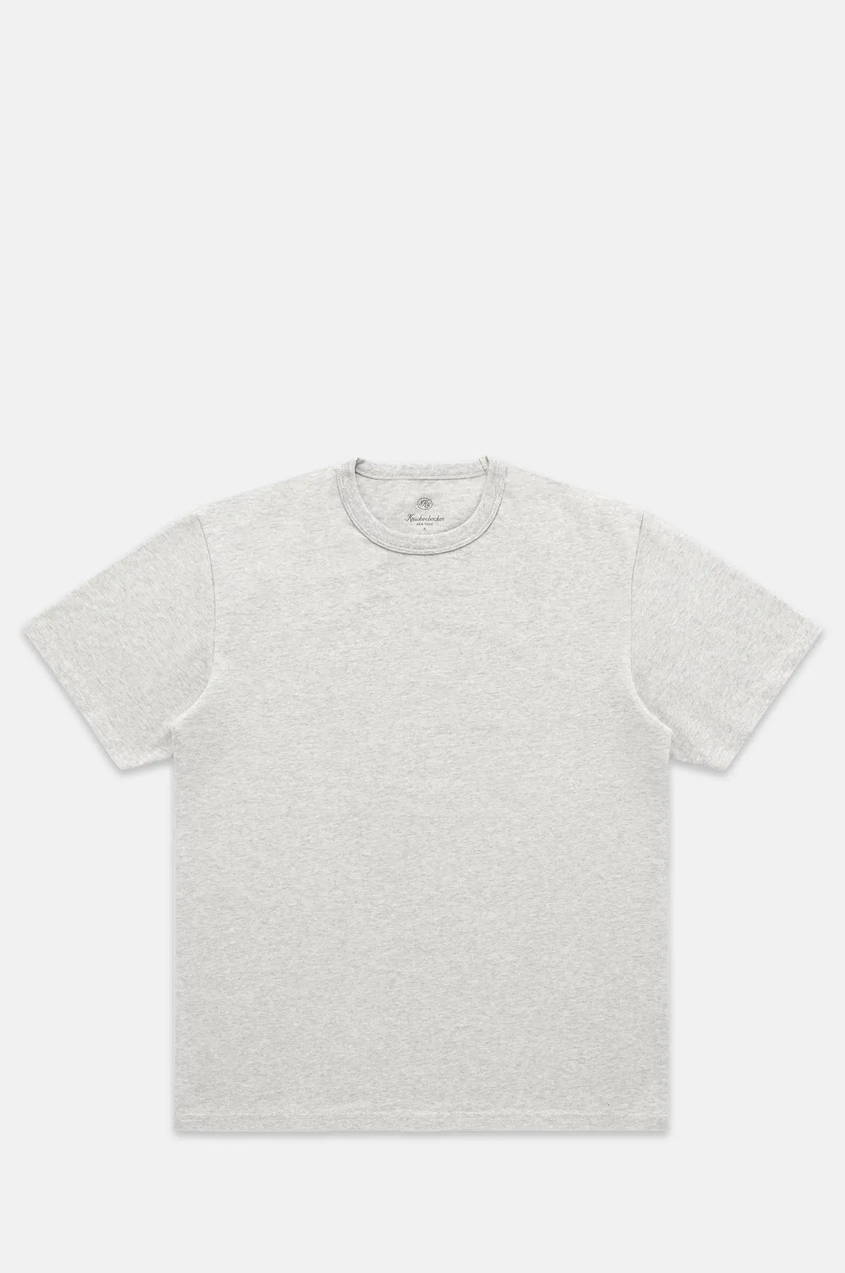 Oat Grey 10oz Combed Cotton Tee - OEM