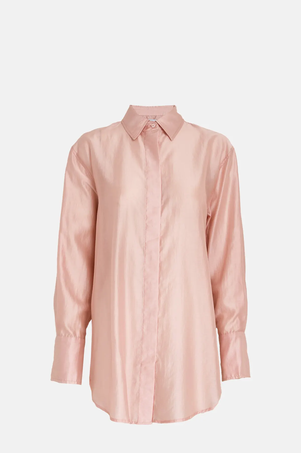 Concealed Placket Lyocell Relaxed Shirt - OEM