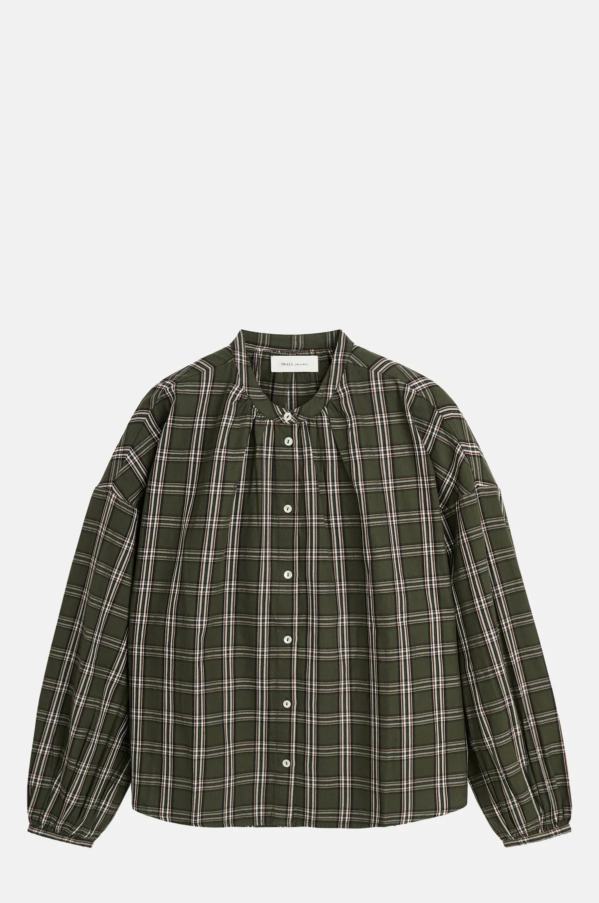 Oversized Organic Cotton Check Shirt - OEM