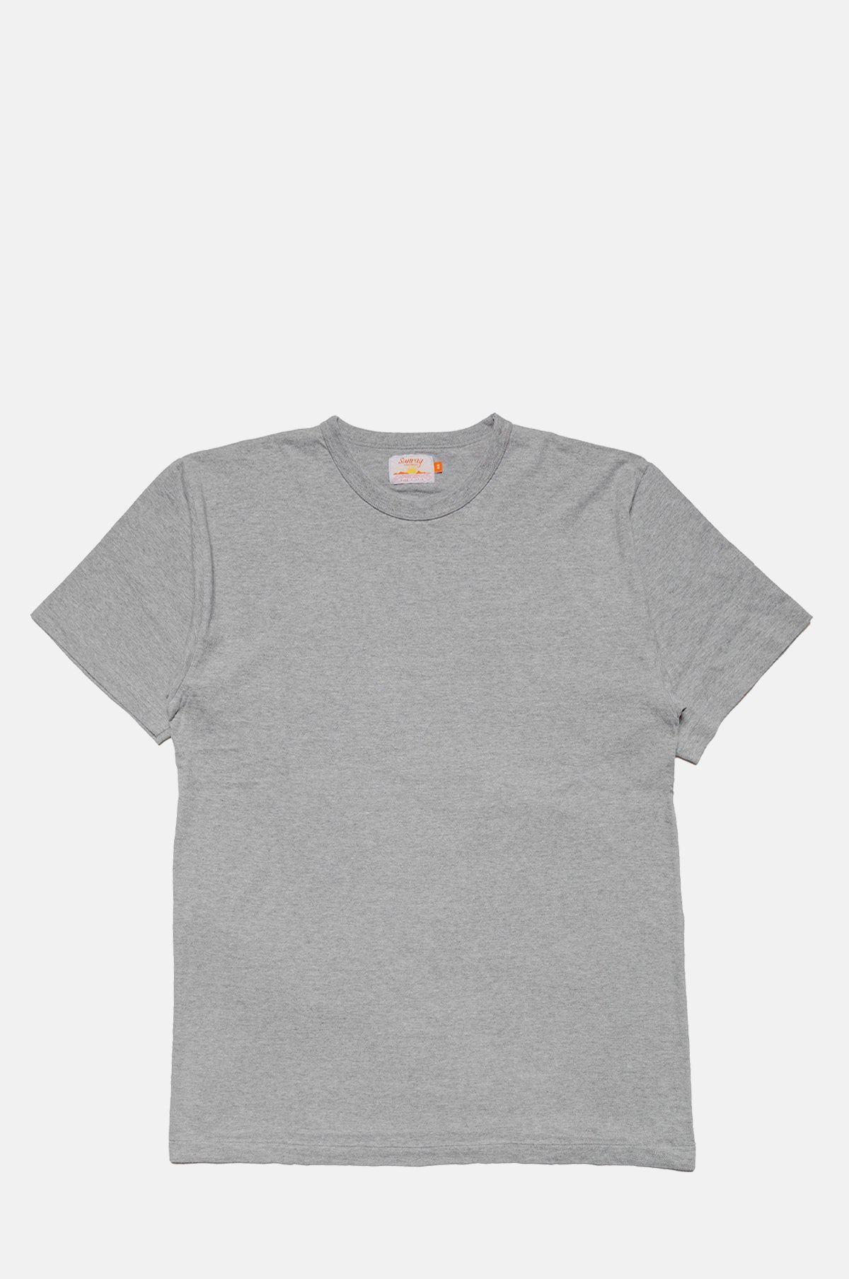 Hambledon Grey Loopwheel Short Sleeve T-Shirt - OEM