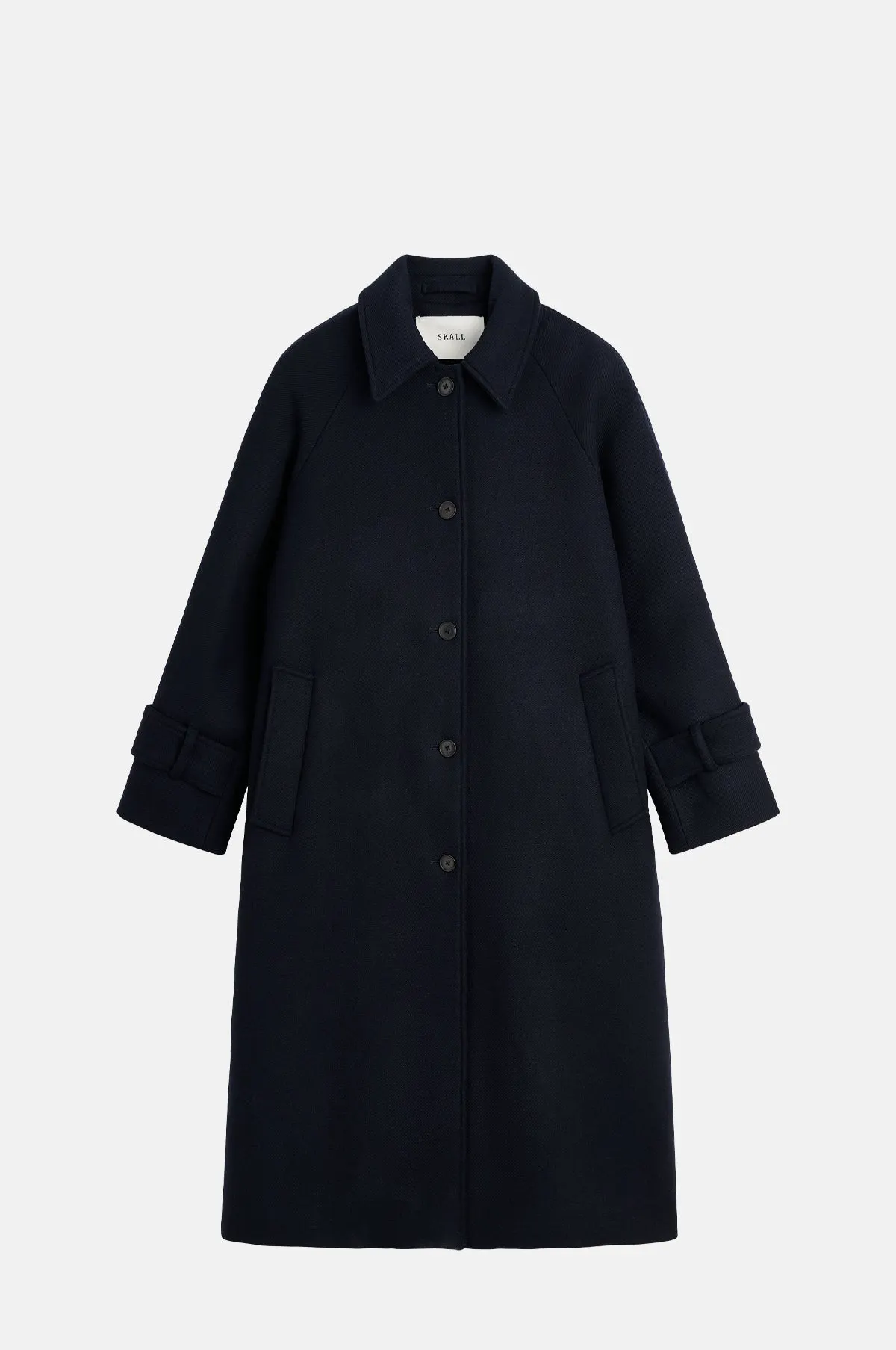 Oversized Recycled Wool Coat - OEM