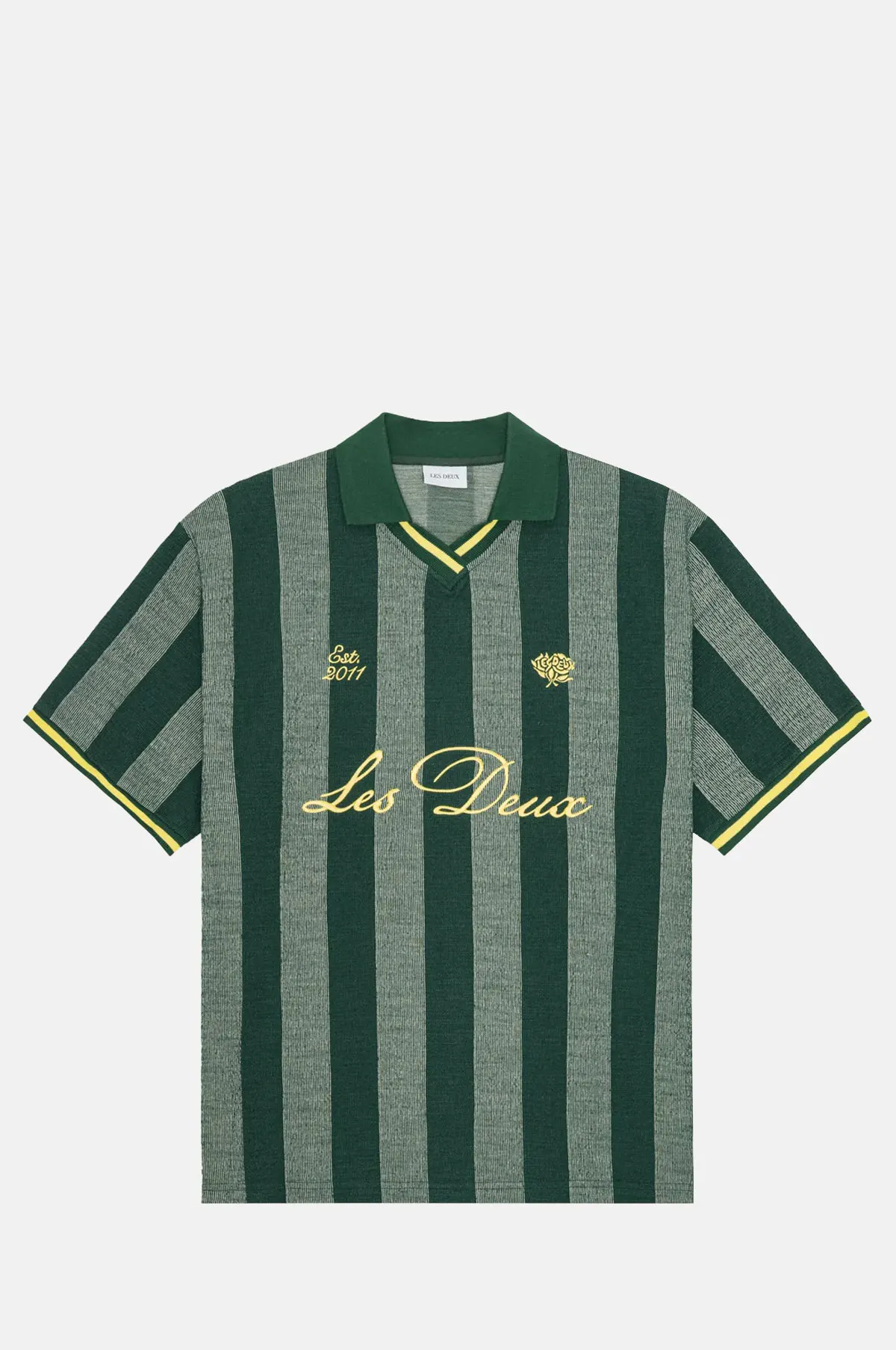 Stripe Jacquard Knit Football Jersey - OEM