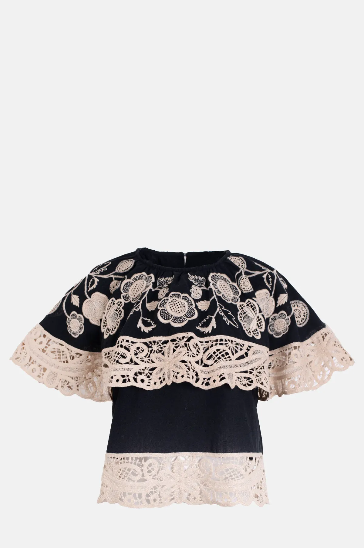 Broderie Anglaise Cape Top - OEM