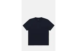 Navy 10oz Heavyweight Cotton Tee - OEM