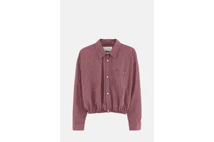 Elasticated Waist Cotton Poplin Check Shirt - OEM