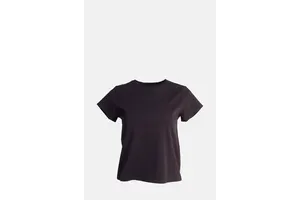 Cropped Cotton Baby Tee Chocolate - OEM