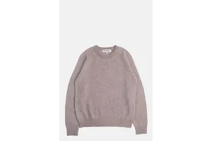 Merino Lambswool Crewneck Sweatshirt Knit Vole - OEM
