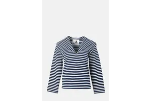 Striped Sailor Collar Shirt - OEM