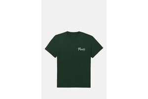 Cotton Crewneck T-Shirt with Chest Graphic Print - OEM